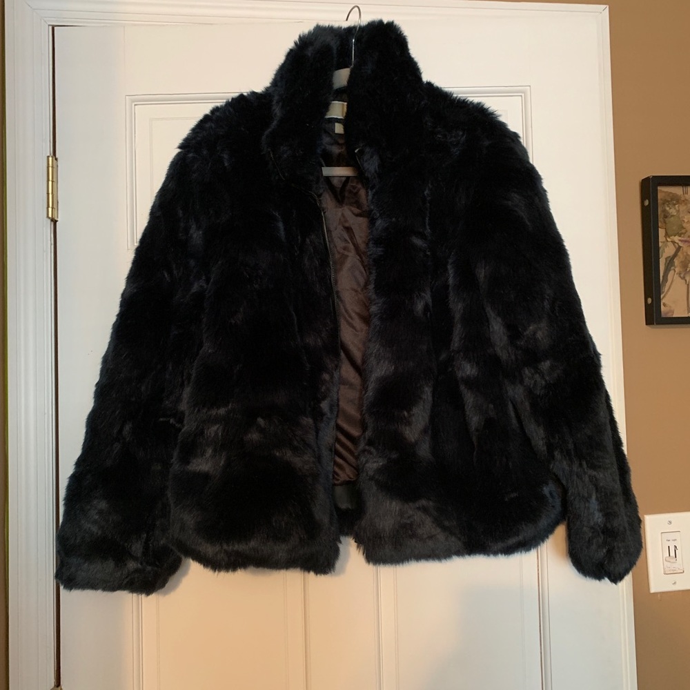 Michael Kors Faux Blue Jacket